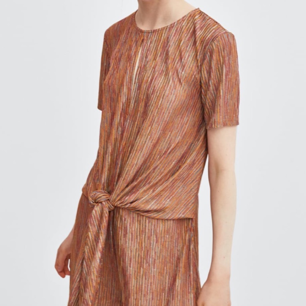 Striped Multicolored Playsuit